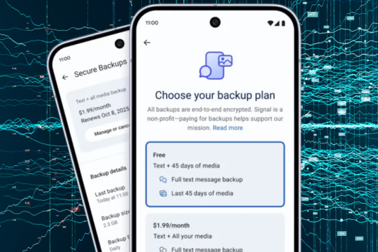 Signal Backup Chat: come proteggere le tue chat con il nuovo backup sicuro.