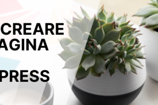 Come creare una pagina con WordPress.