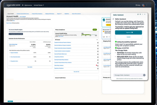 Amazon lancia l’AI Agent che rivoluziona la gestione dei venditori: efficienza, automazione e controllo sempre attivi